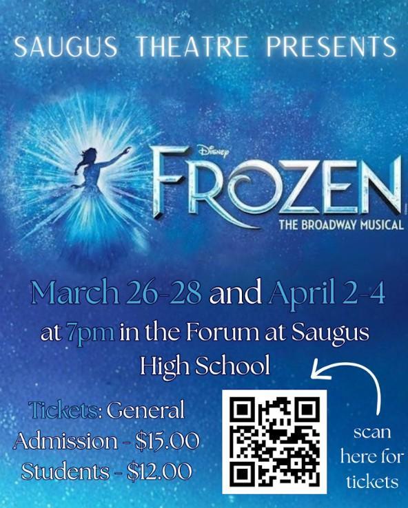 Saugus Presents: Frozen