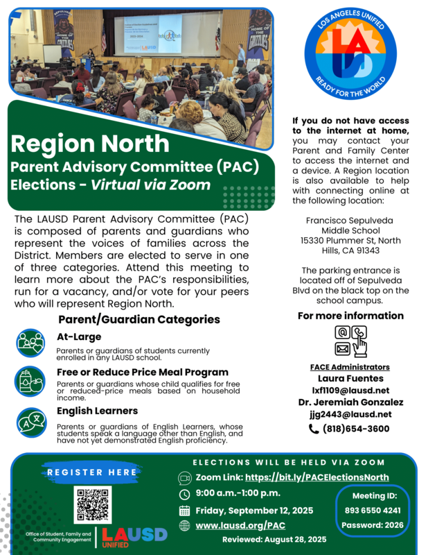 PAC Elections flyer english