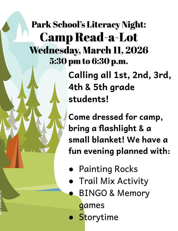 Literacy Night & Poetry Cafe - Wednesday, March 11 (5:30-6:30pm) Featured Photo