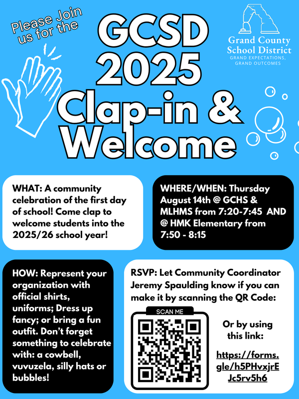 Join us for the Clap-in! Featured Photo