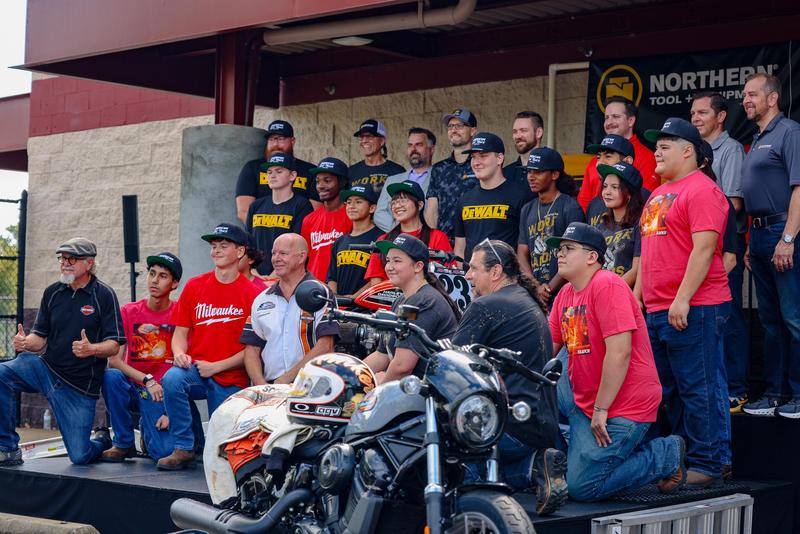 LaVergne High welding students chosen to convert Harley Davidson dirt track motorcycle