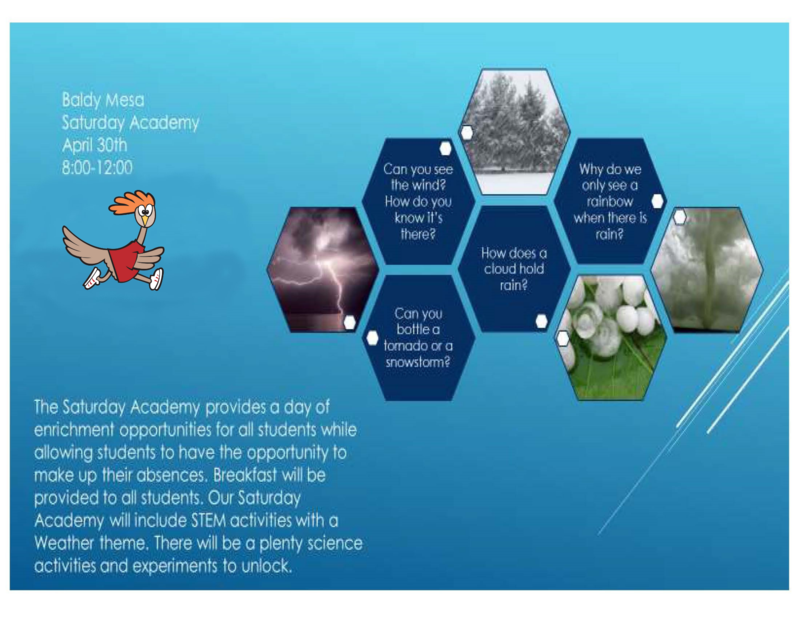SATURDAY ACADEMY April 30, 2022 Featured Photo