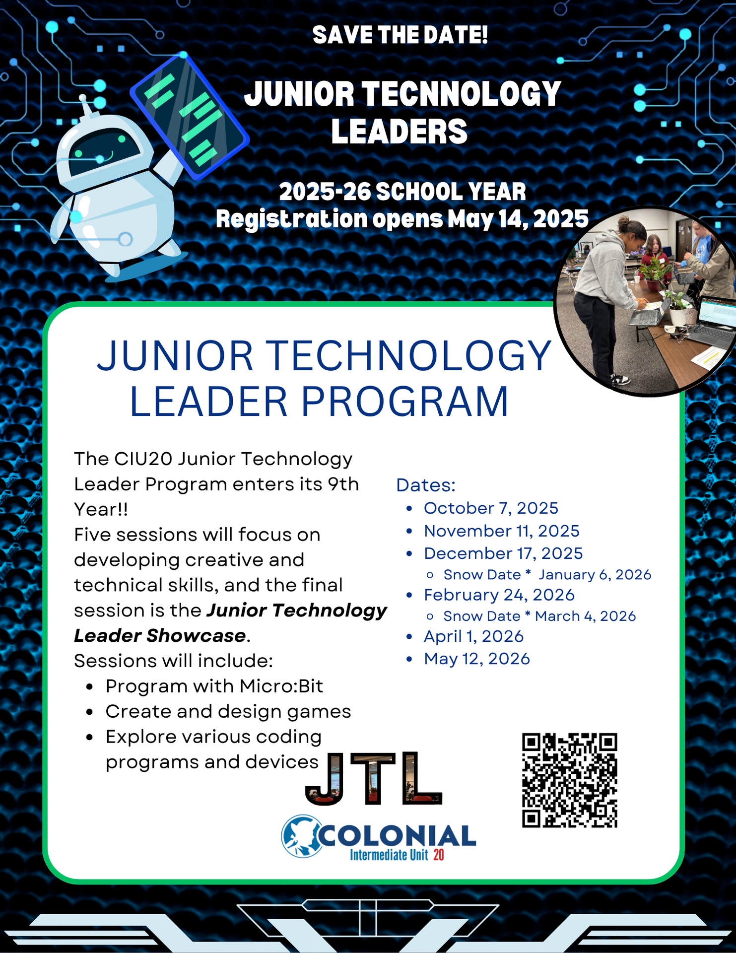 JTL 2025-2026 Flyer