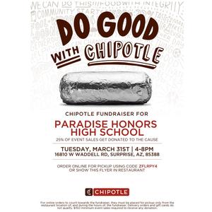 chipotle fundraiser info