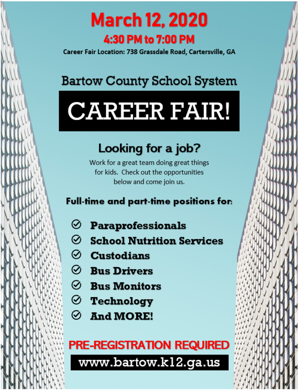 Classified Career Fair Flyer