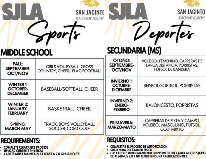 MS Sports Schedule 2026