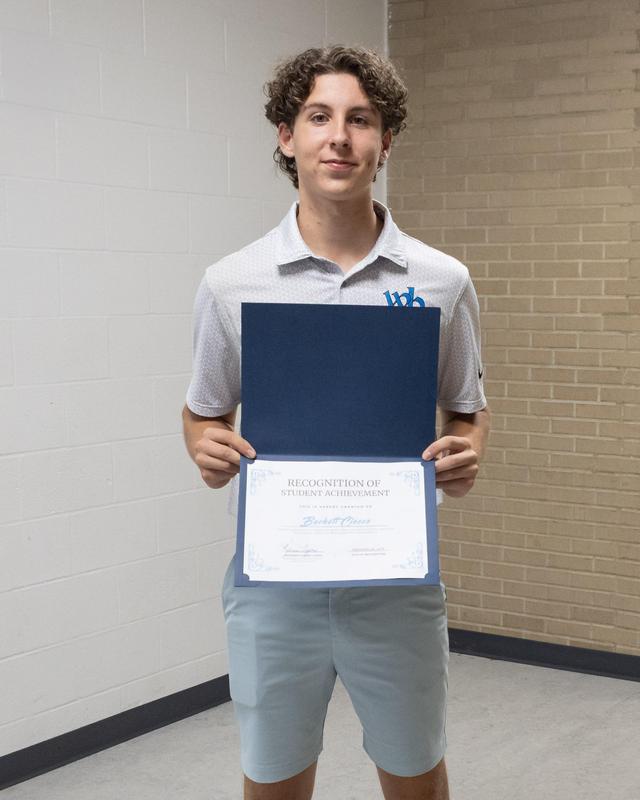 Senior Beckett Ciocco