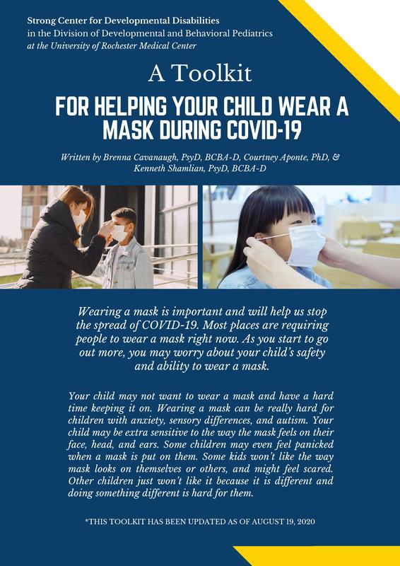 A Toolkit for Helping Your Child Wear a Mask Featured Photo