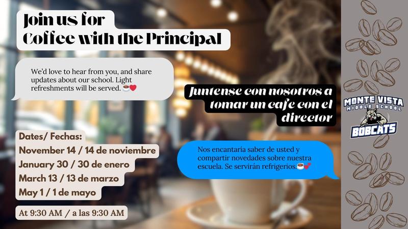 Coffee with the Principal