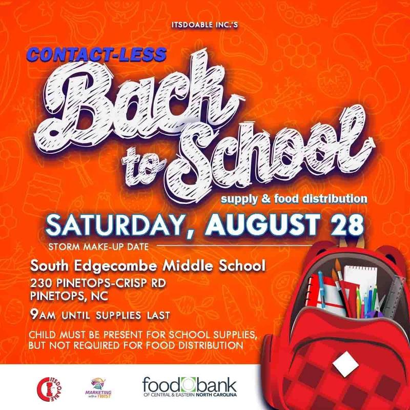 School Supplies and Food Drive