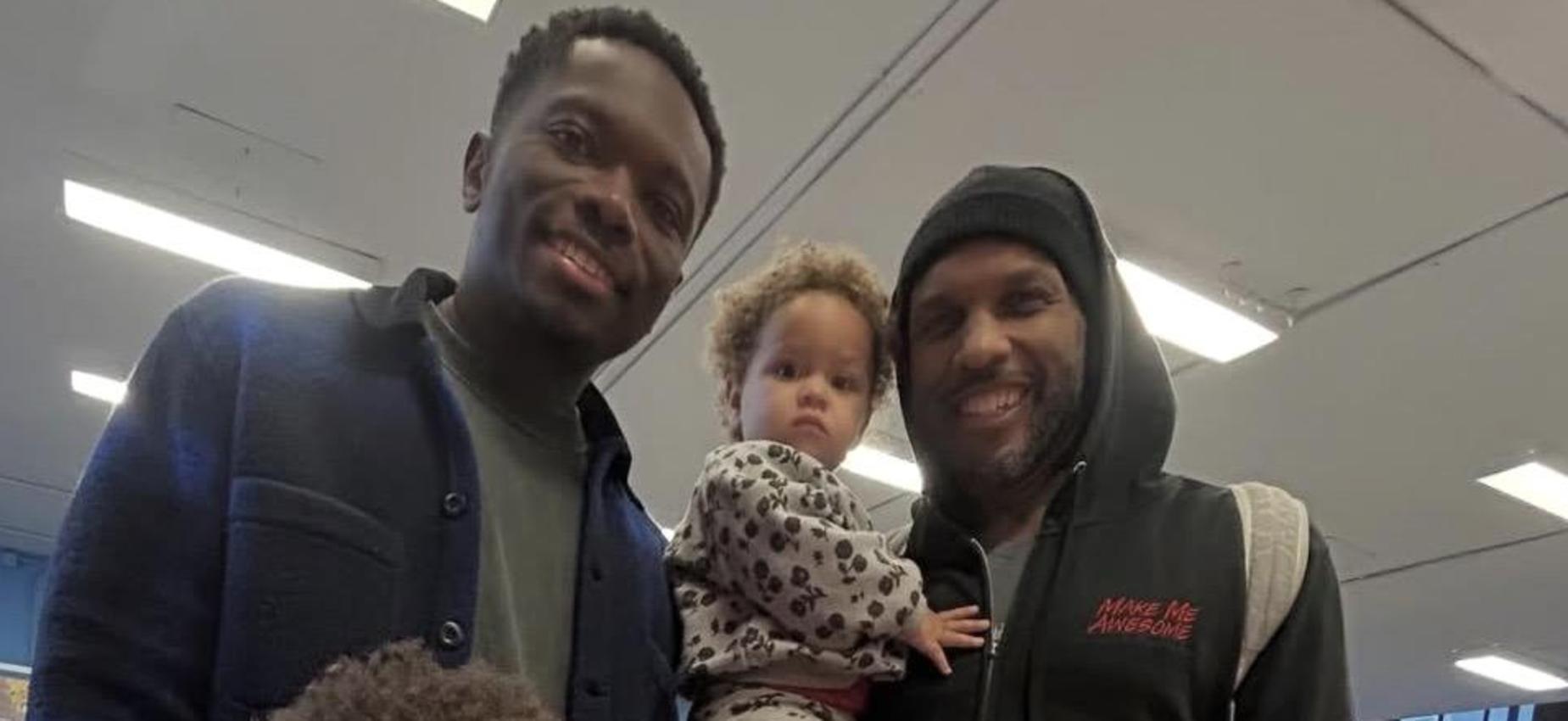 Mr. Mason and Mr. Sharpe enjoying our Fall Festival