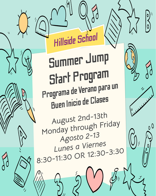 Summer Jump Start - Programa de Verano para un Buen Inicio de Clases