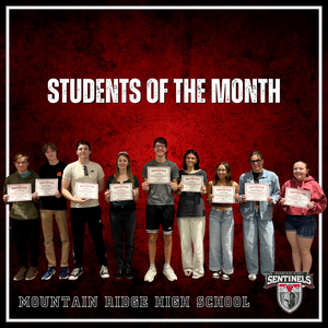 MRHS April 2026 Students of the Month