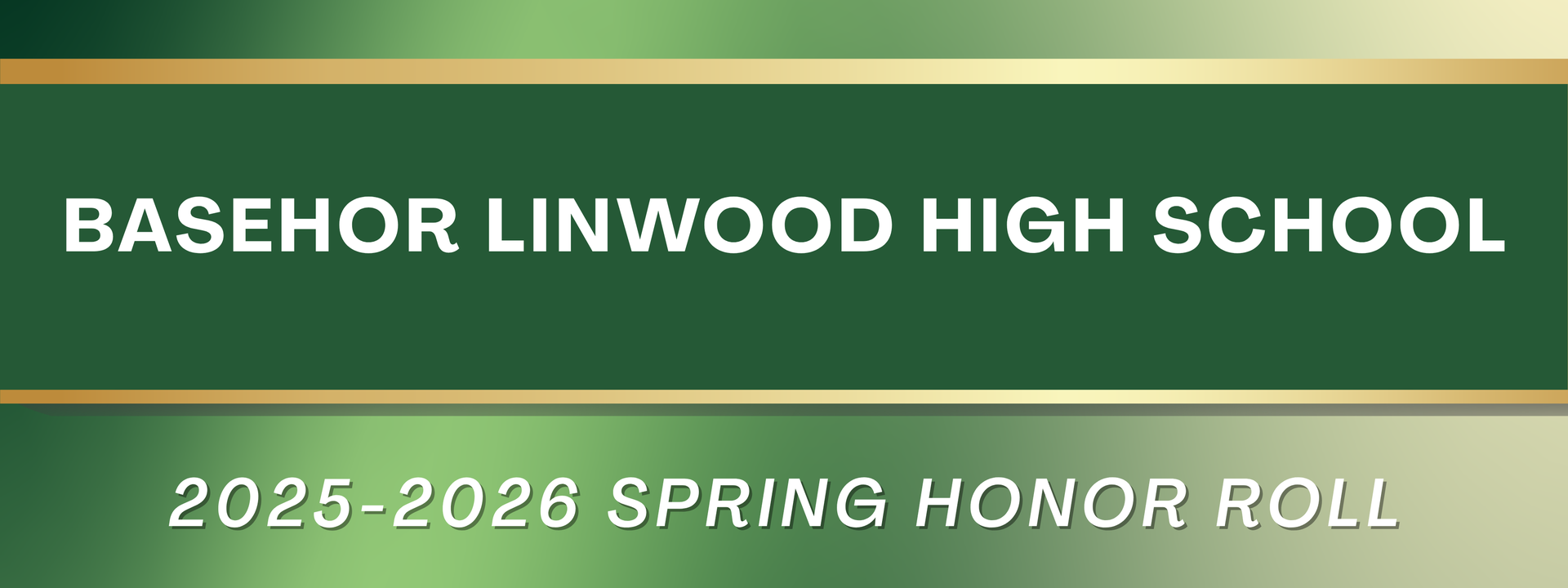 BLHS Honor Roll