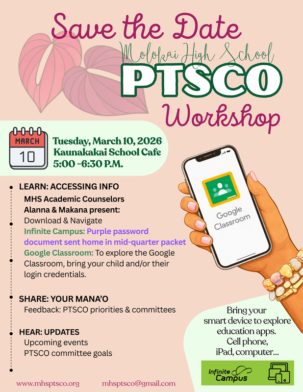 PTSCO Parent Workshop