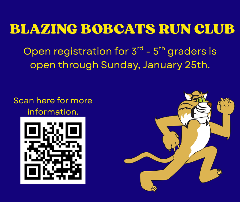 Blazing Bobcats Registration Open