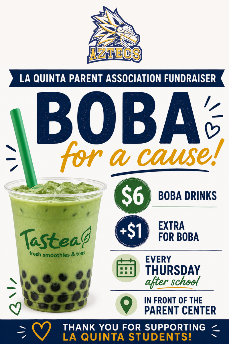 Every Thursday After School: Tastea Boba Sales Featured Photo