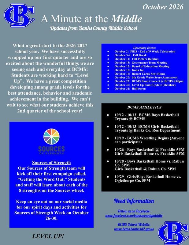 October Newsletter