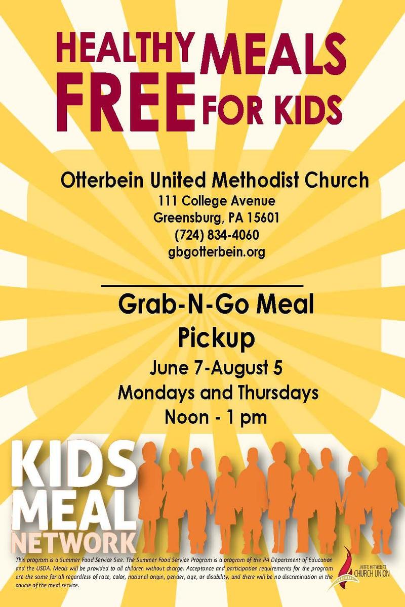 Otterbein Free Meals For Kids