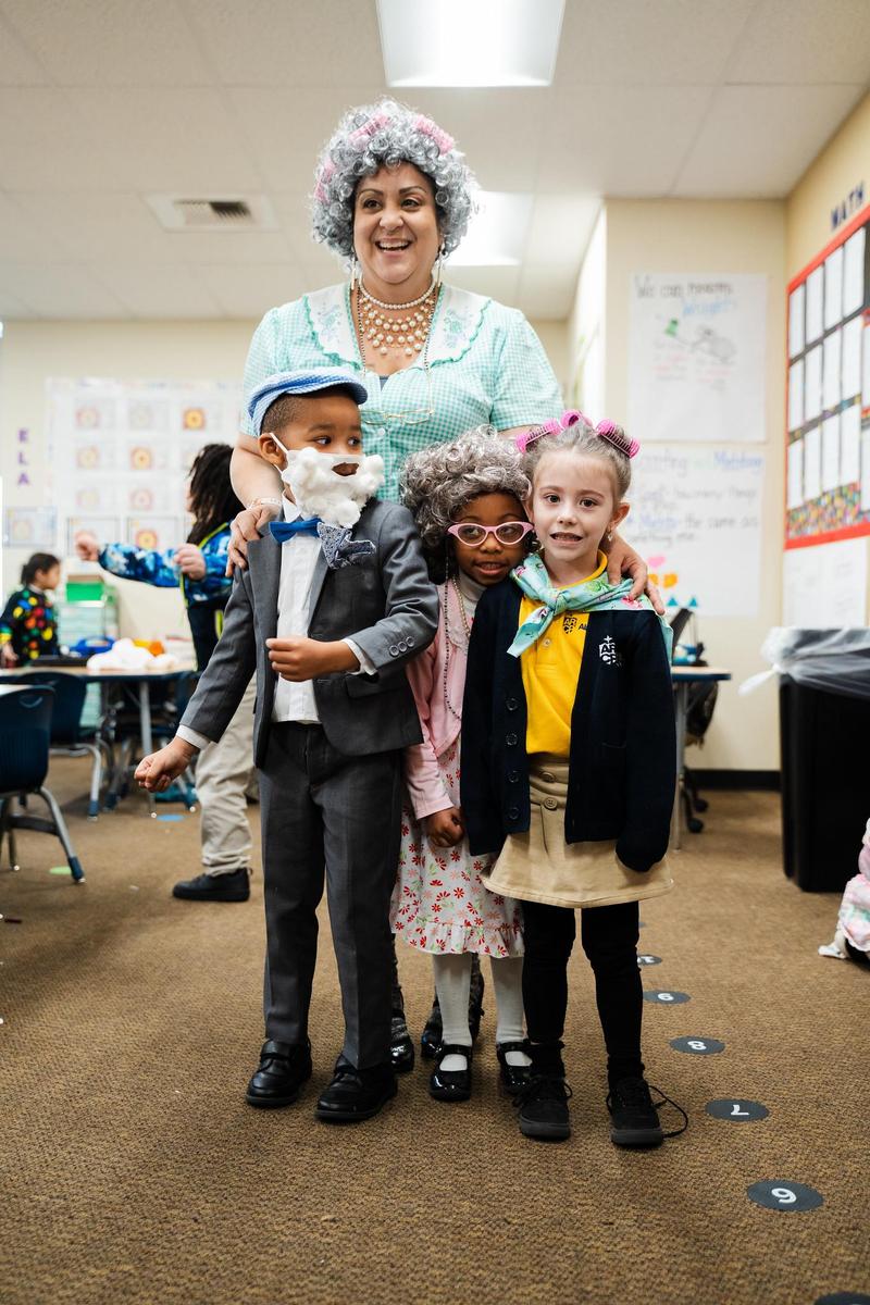 Celebrating 100 Days Of Growth And Wisdom At Alan Rowe College Prep