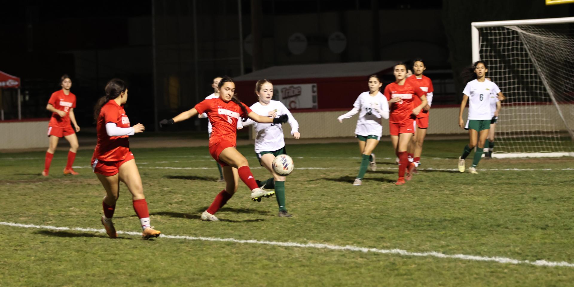 varsity girls soccer vs liberty