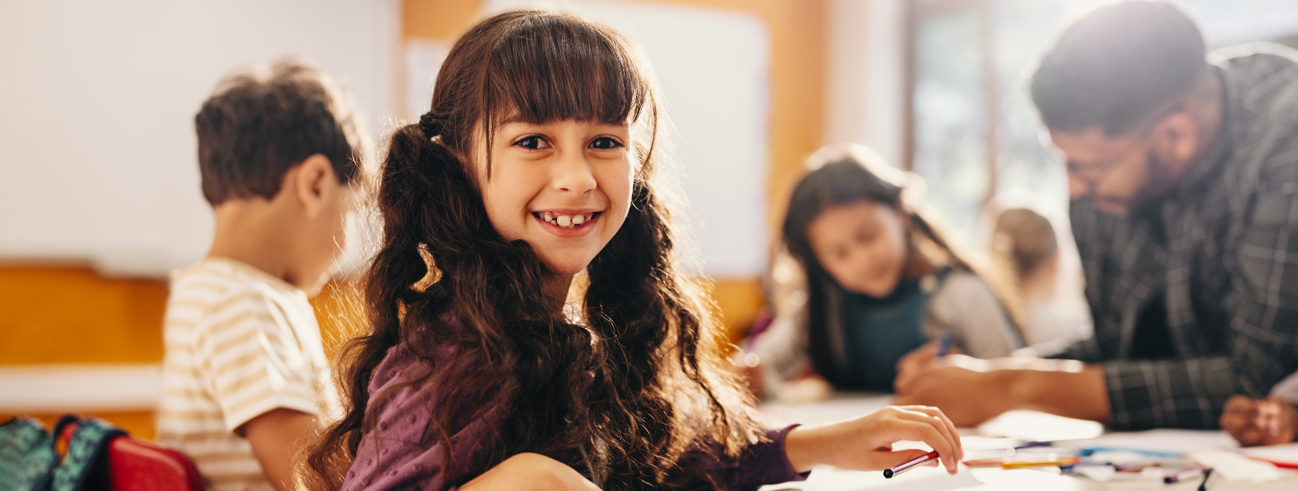 children in school