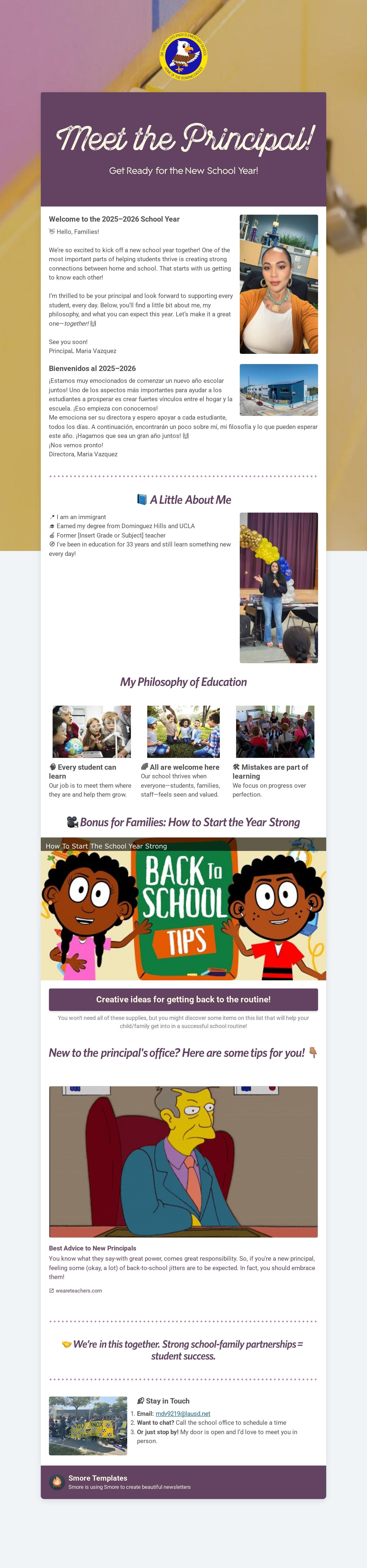 Principal's Message