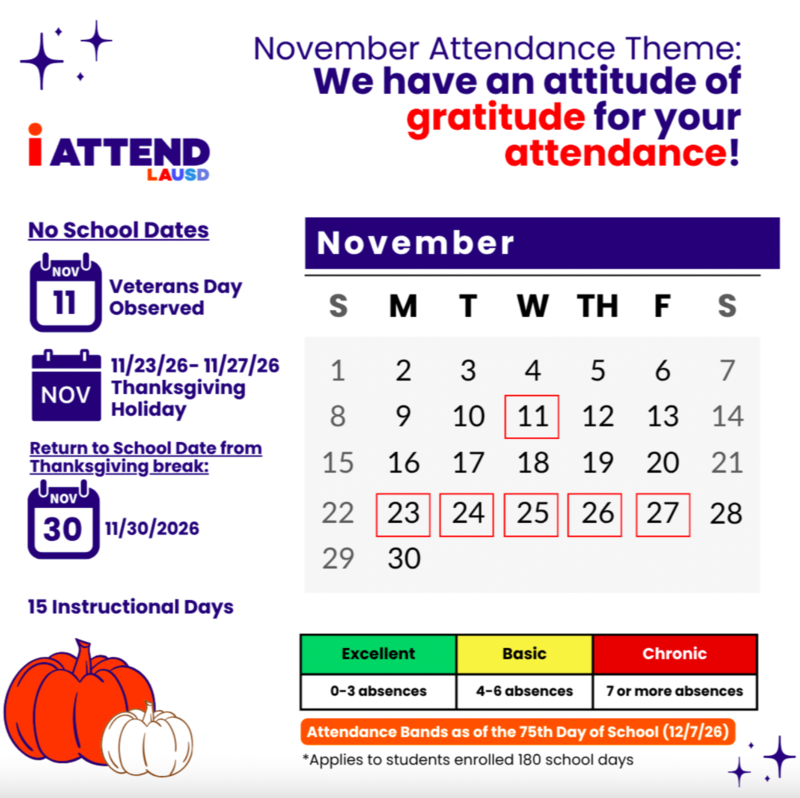 November Calendar