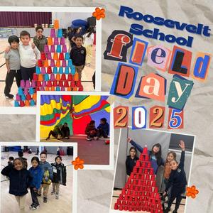 Enjoying Fall Field Day at the Roosevelt School