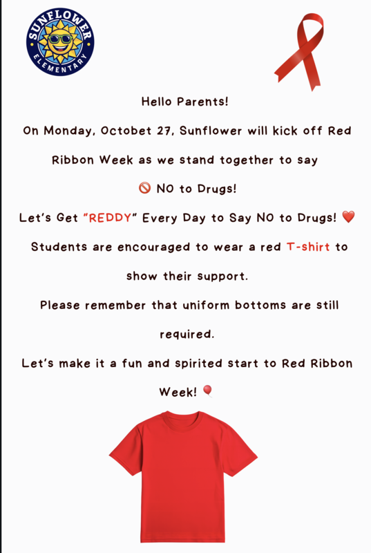 Red Ribbon Theme Week Day 1