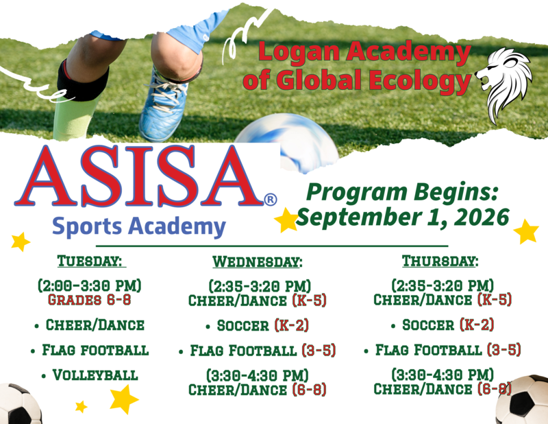 ASISA Sports Program Schedule