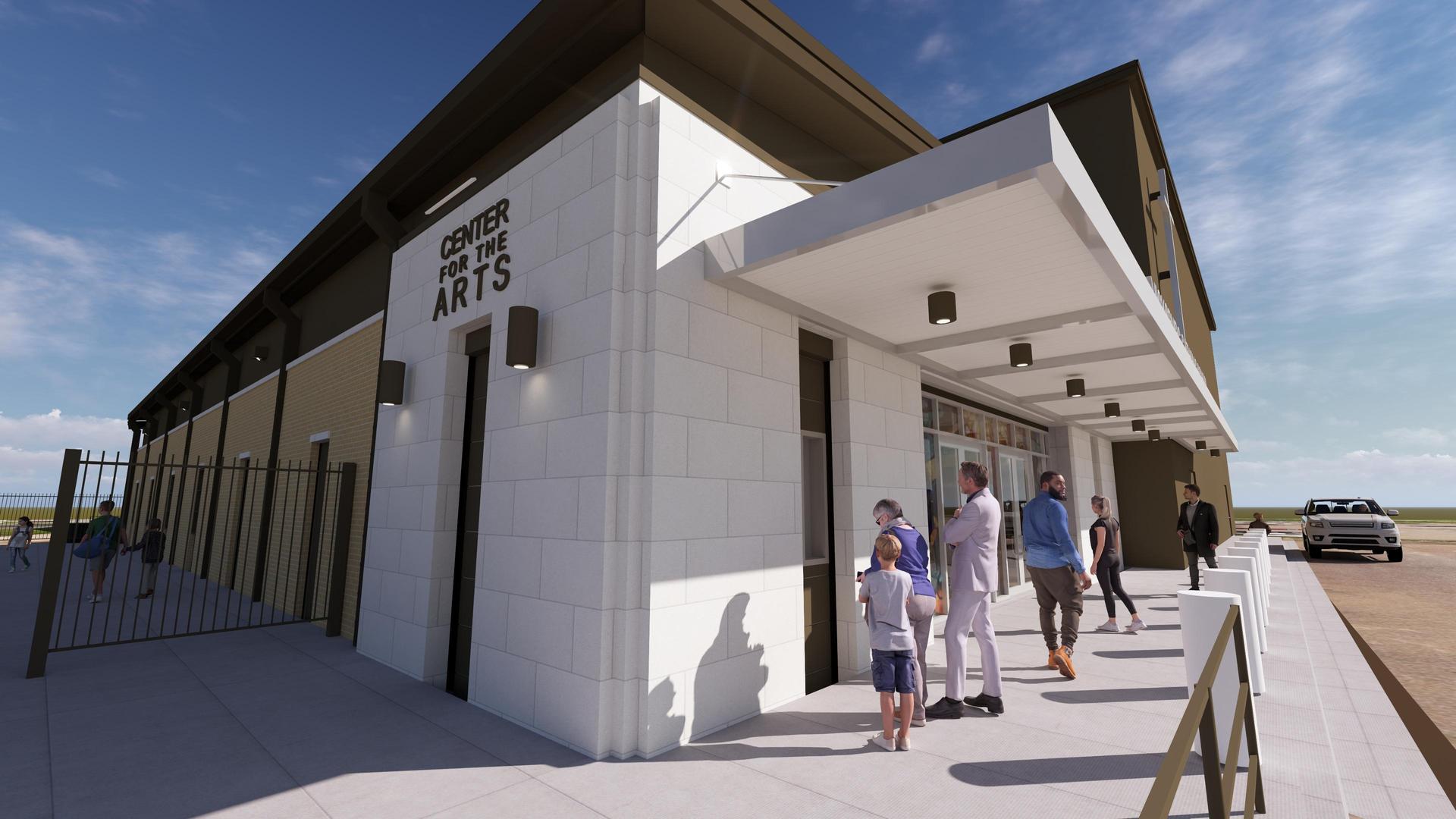 MPAAC exterior ticket office