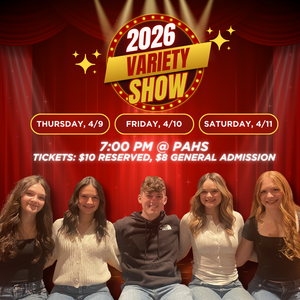 photo of directors with red theater curtain background