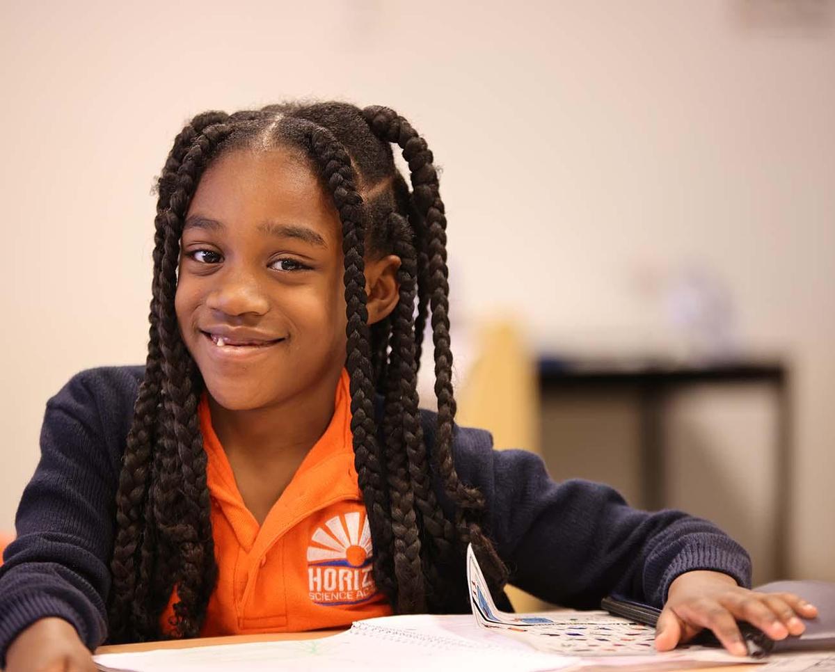 Portrait of an HSA Lorain student