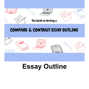 Essay outline