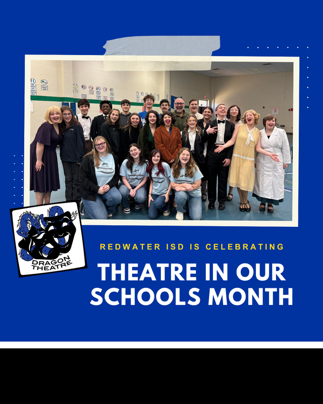 RISD is celebrating Theatre in our schools month March 2026