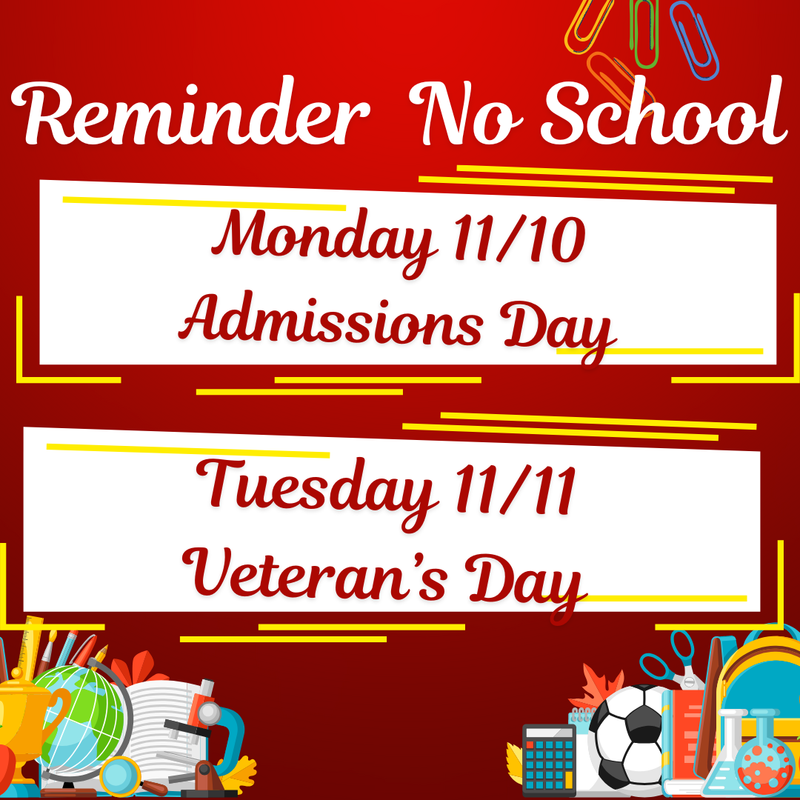 No School Reminders