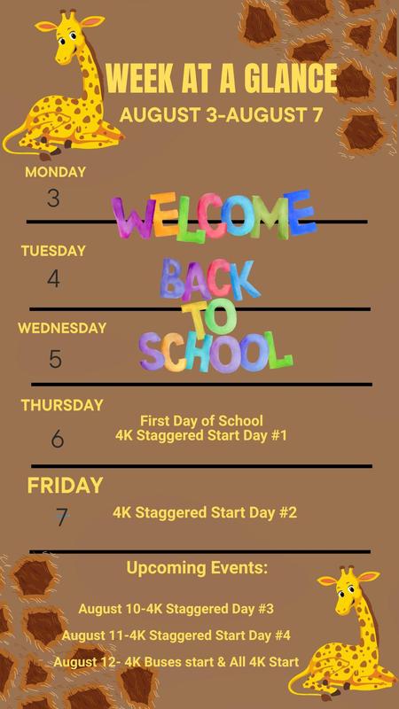 week at a glance
