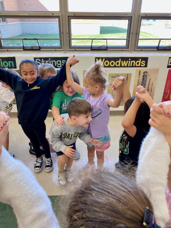 Learning and having fun in music class