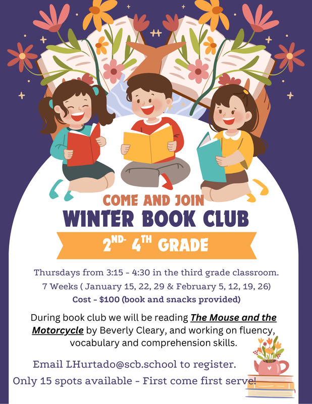 Winter Book Club - Thursdays Starting 1/15