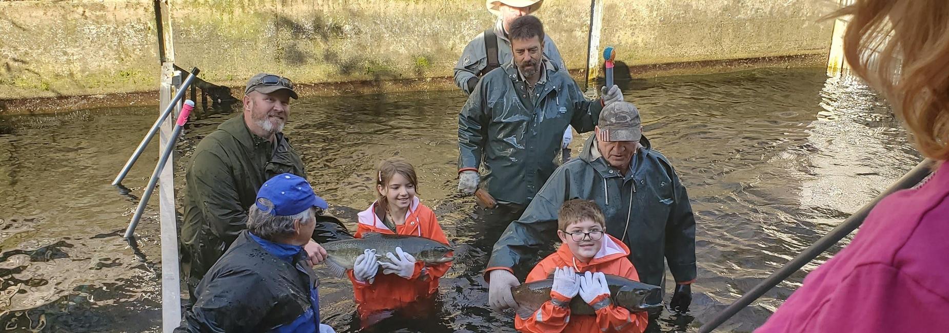 Trip to Fish Hatchery