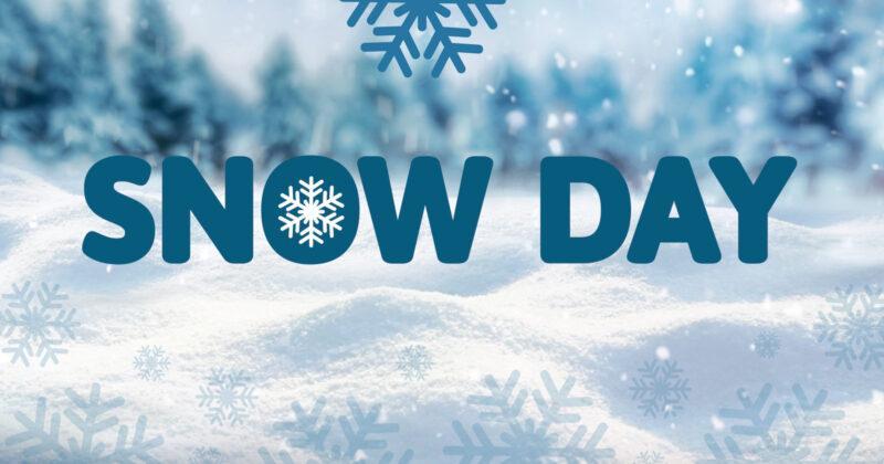 snow day graphic