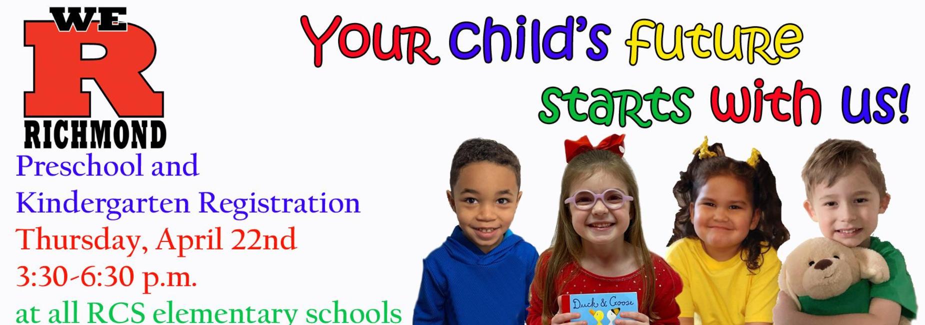 Preschool & Kindergarten Registration