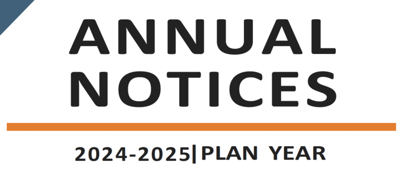 Annual Notice 2024-25 plan year