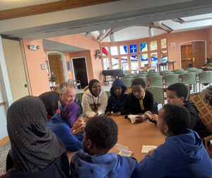 Our 4th graders had a wonderful time visiting their pen pals at Episcopal Homes!