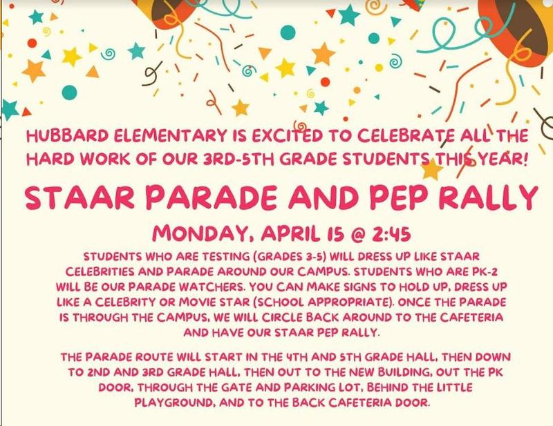 Staar Pep Rally News | Hubbard ISD (region 12)