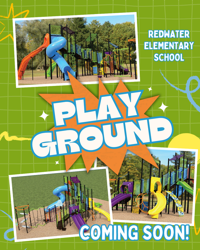 Redwater Elementary Playground Announcement