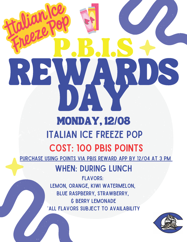Italian Ice Freeze Pops - PBIS Rewards Day