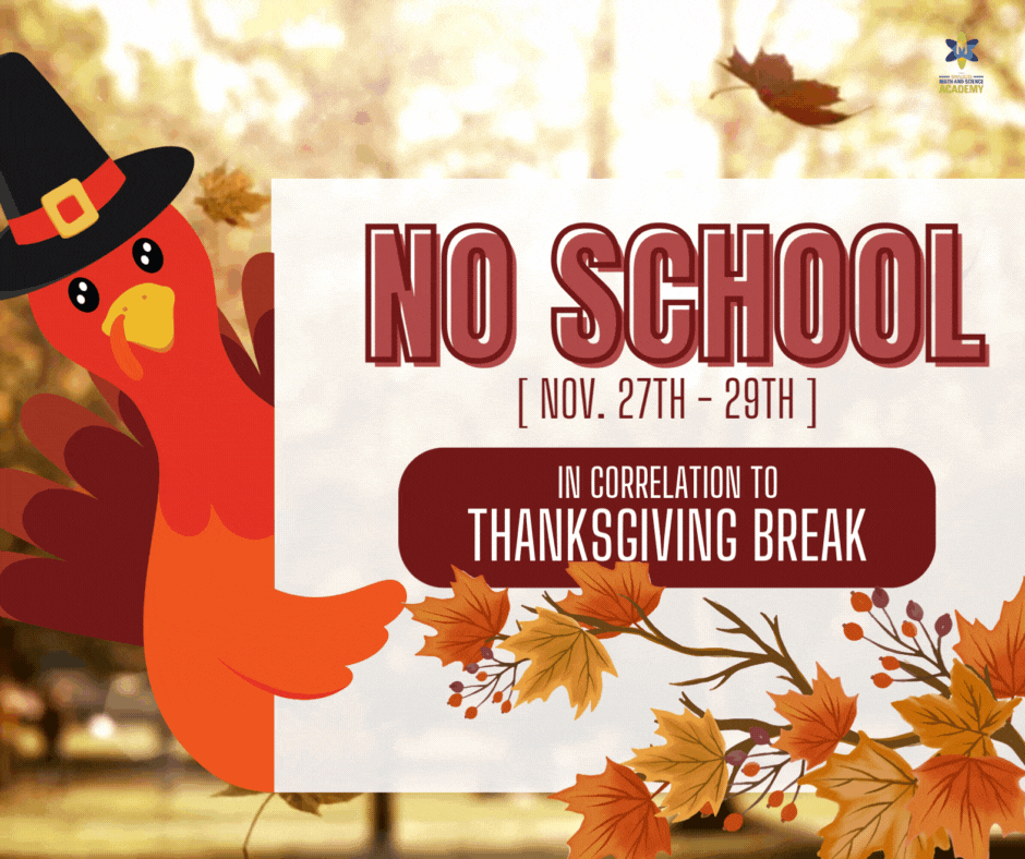 🍂 Thanksgiving Break Reminder! 🍂