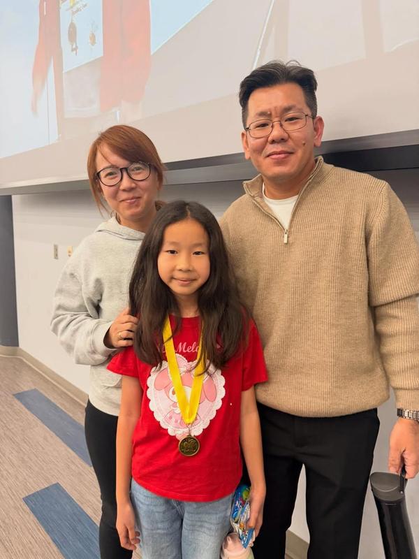 washington student with parents